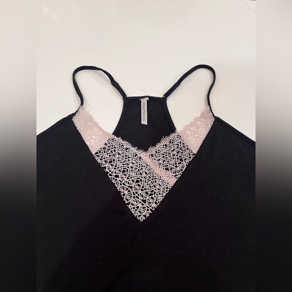 Floretta 2-Piece Camisole & Shorts Set | Small | Black & Cream - Picture 6 of 9